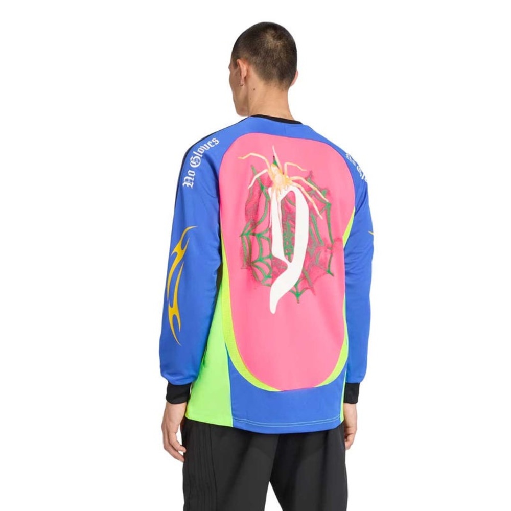 🆕 Adidas Originals Neon Pink and Blue Long Sleeve - Picture 7 of 7